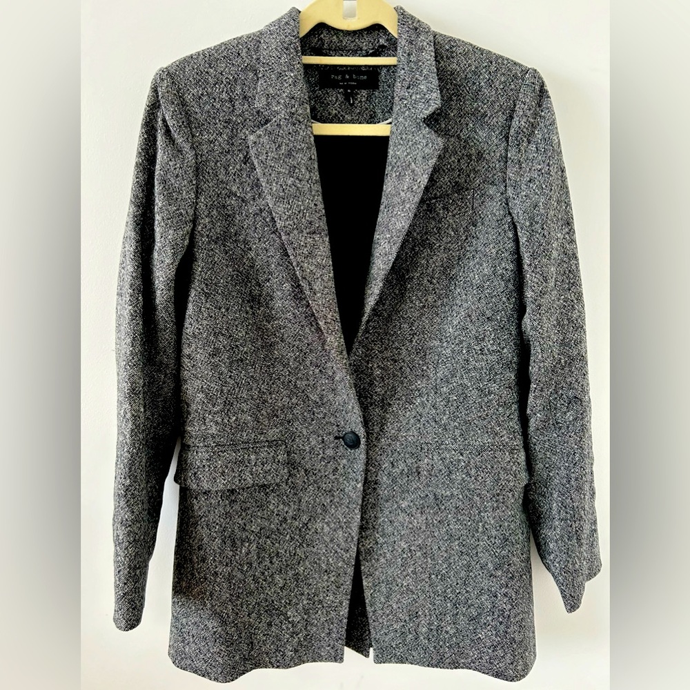 Rag & Bone Herringbone Blazer Size 6